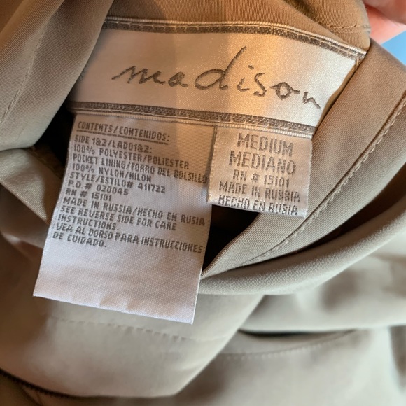 1 Madison Reversible Zippered Parka Jacket - Picture 8 of 8